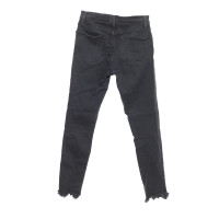 Frame Jeans aus Baumwolle in Schwarz