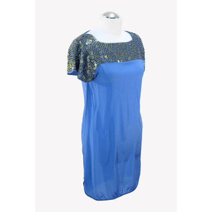 French Connection Kleid aus Seide in Blau
