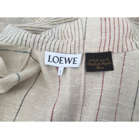Loewe Jacke/Mantel aus Leinen in Beige