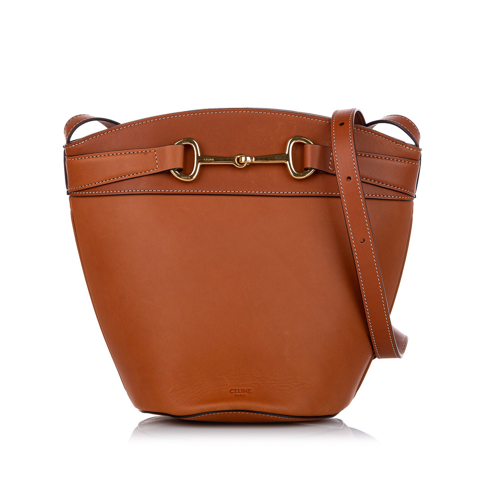 Céline Handbag Leather in Brown