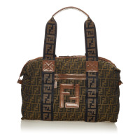 Fendi Borsa da viaggio in Tela in Marrone