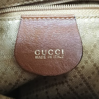 Gucci Rugzak Leer in Bruin