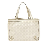 Gucci Tote bag in Pelle in Bianco