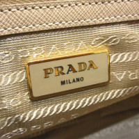 Prada Galleria Normal Leather in Beige