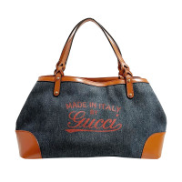 Gucci Tote bag Jeans fabric in Blue