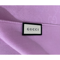 Gucci Sjaal Katoen in Roze