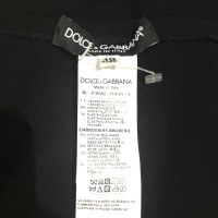 Dolce & Gabbana Weste aus Viskose in Schwarz