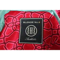 Blonde No8 Blazer in Cotone in Turchese