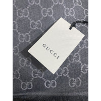 Gucci Echarpe/Foulard en Coton en Gris