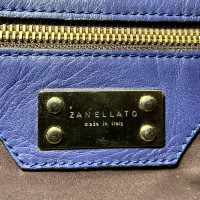 Zanellato Shoulder bag Leather in Blue