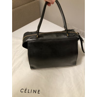Céline Ring Bag Medium Leer in Zwart