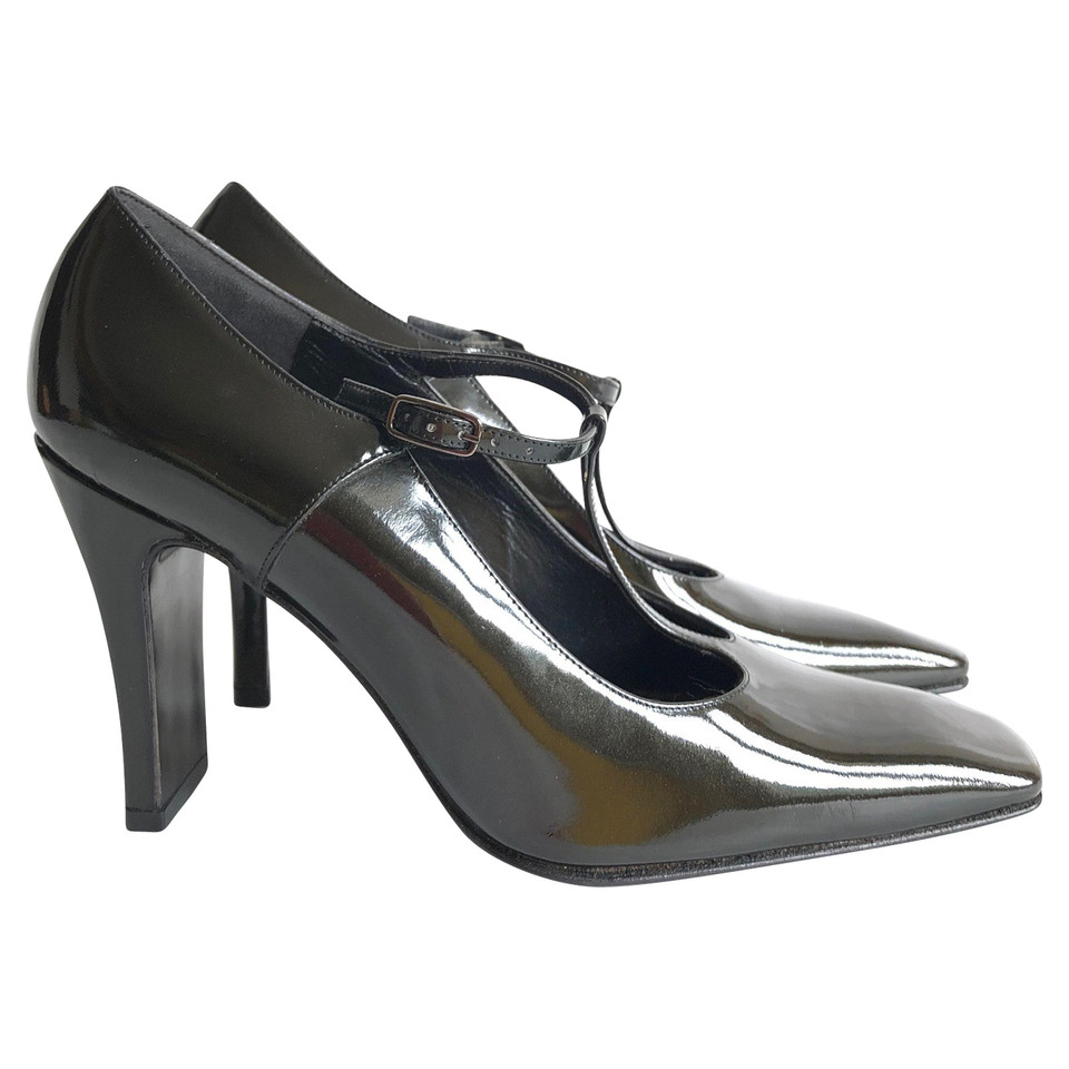 Fendi T-Strap-pumps in bruin