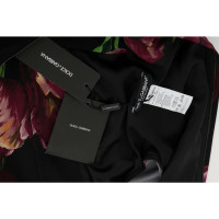 Dolce & Gabbana Robe en Soie en Noir