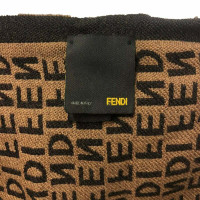 Fendi Scarf/Shawl Wool in Brown