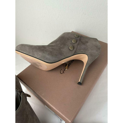 Gianvito Rossi Ankle boots Suede in Taupe