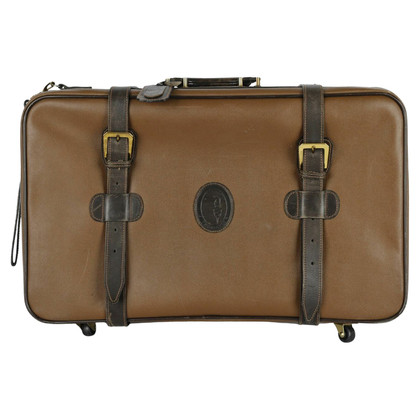 Trussardi Travel bag Leather in Brown