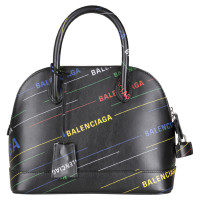 Balenciaga Ville Day Bag S in Pelle in Nero