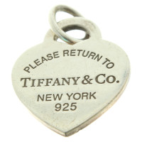 Tiffany & Co. Pendentif Coeur en argent