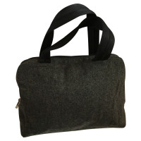 Prada Handbag Wool in Grey