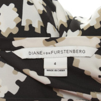 Diane Von Furstenberg blouse en soie avec motif