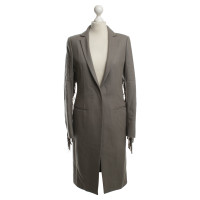 All Saints cappotto lungo in grigio