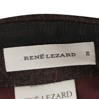 René Lezard skirt with draping