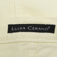 Luisa Cerano Jupe en jaune