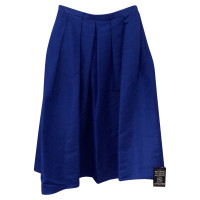 Tibi Silk skirt in blue