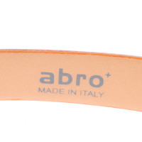 Other Designer ABRO orange leather belt