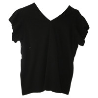 Maison Martin Margiela Top en Coton en Noir