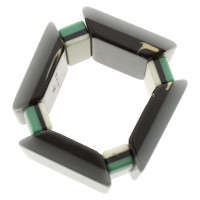 Marni For H&M Brede armband in de kleuren groen en grijs