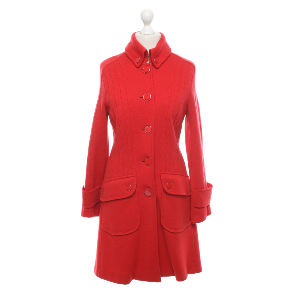 Luisa Spagnoli Jacket/Coat Wool in Red