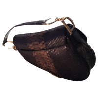 Christian Dior Saddle Bag in Marrone