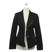 Marc Cain Jacket/Coat Cotton in Black