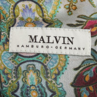 Altre marche Malvin - camicetta di seta con modello mix
