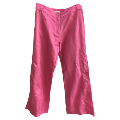 Chanel Trousers Cotton in Pink