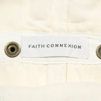 Faith Connexion Trousers in Cream