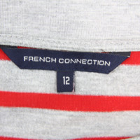 French Connection Gestreepte jurk in Gray