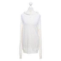 Mm6 By Maison Margiela Top in Cream