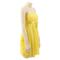 Karen Millen Yellow silk dress