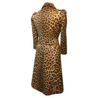 Blumarine Manteau à motif léopard