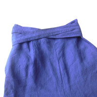 Ferre Blaue Shorts aus Leinen