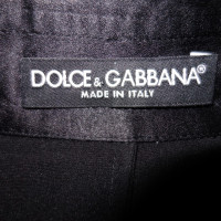 Dolce & Gabbana Seidenbluse mit Spitze