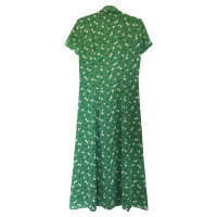 Reformation Kleid aus Viskose in Grün