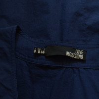 Moschino Love Case chemisier bleu d'été