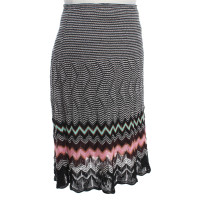 Missoni skirt with striped pattern