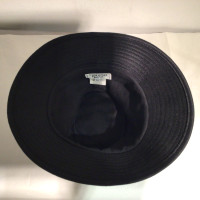 Hermès Chapeau/Casquette en Lin en Noir