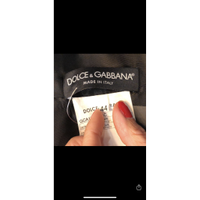 Dolce & Gabbana Jacke/Mantel in Schwarz