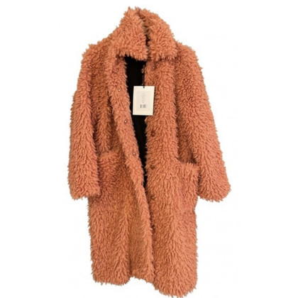 Stand Studio Jacket/Coat Fur in Orange