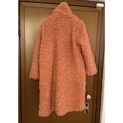 Stand Studio Jacket/Coat Fur in Orange